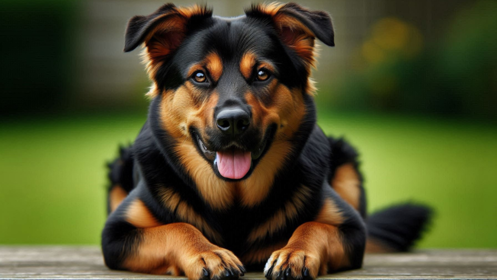 German Shepherd Rottweiler mix