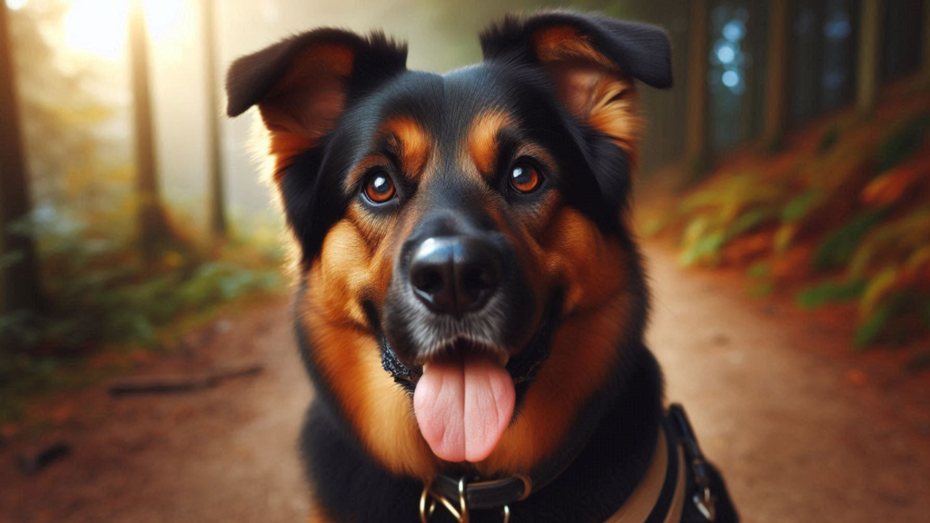 rottweiler german shepherd mix