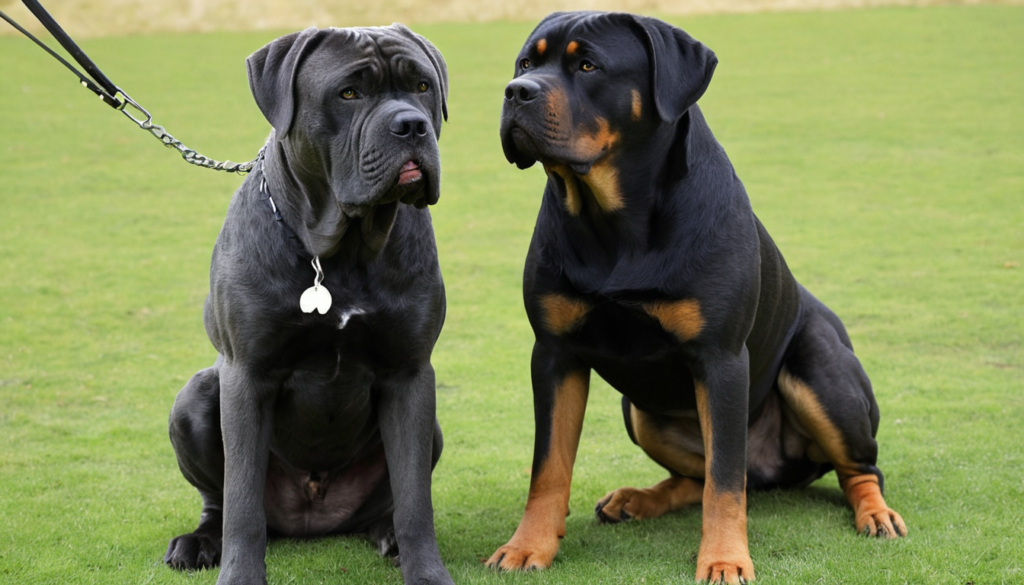 Cane Corsovs Rottweiler