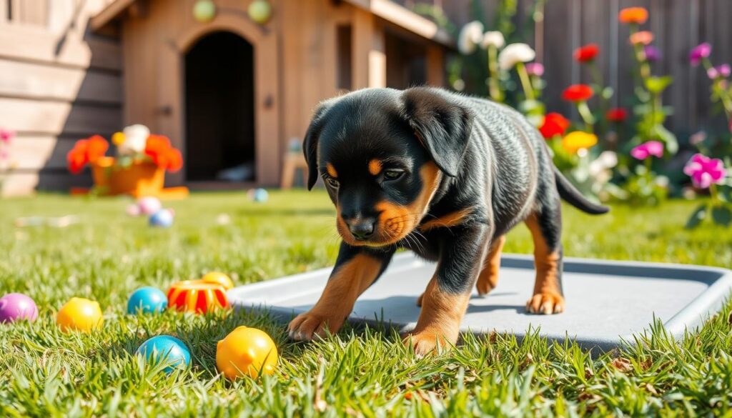 rottweiler puppy potty training