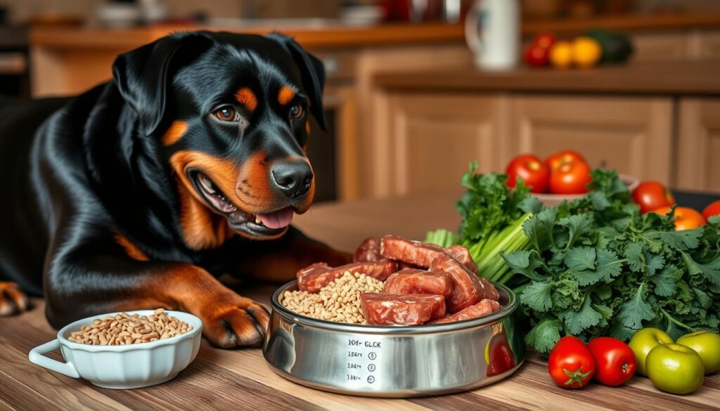 Rottweiler diet plan