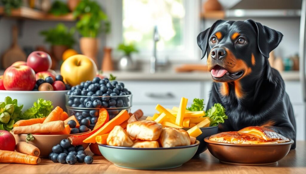 human foods that are safe for Rottweilers