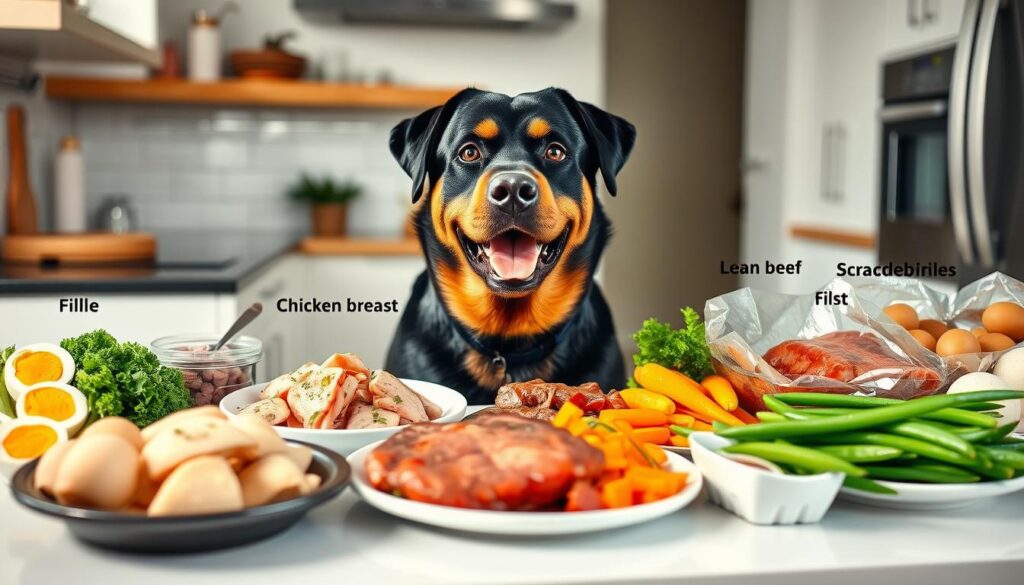 safe human food for rottweilers