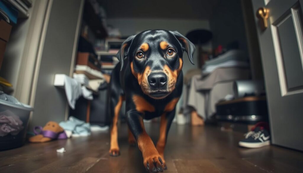 rottweiler separation anxiety